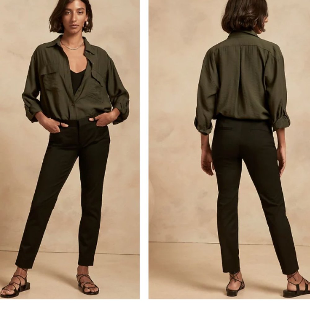 Banana Republic Sloan Comfort Stretch Slim Ankle Pant